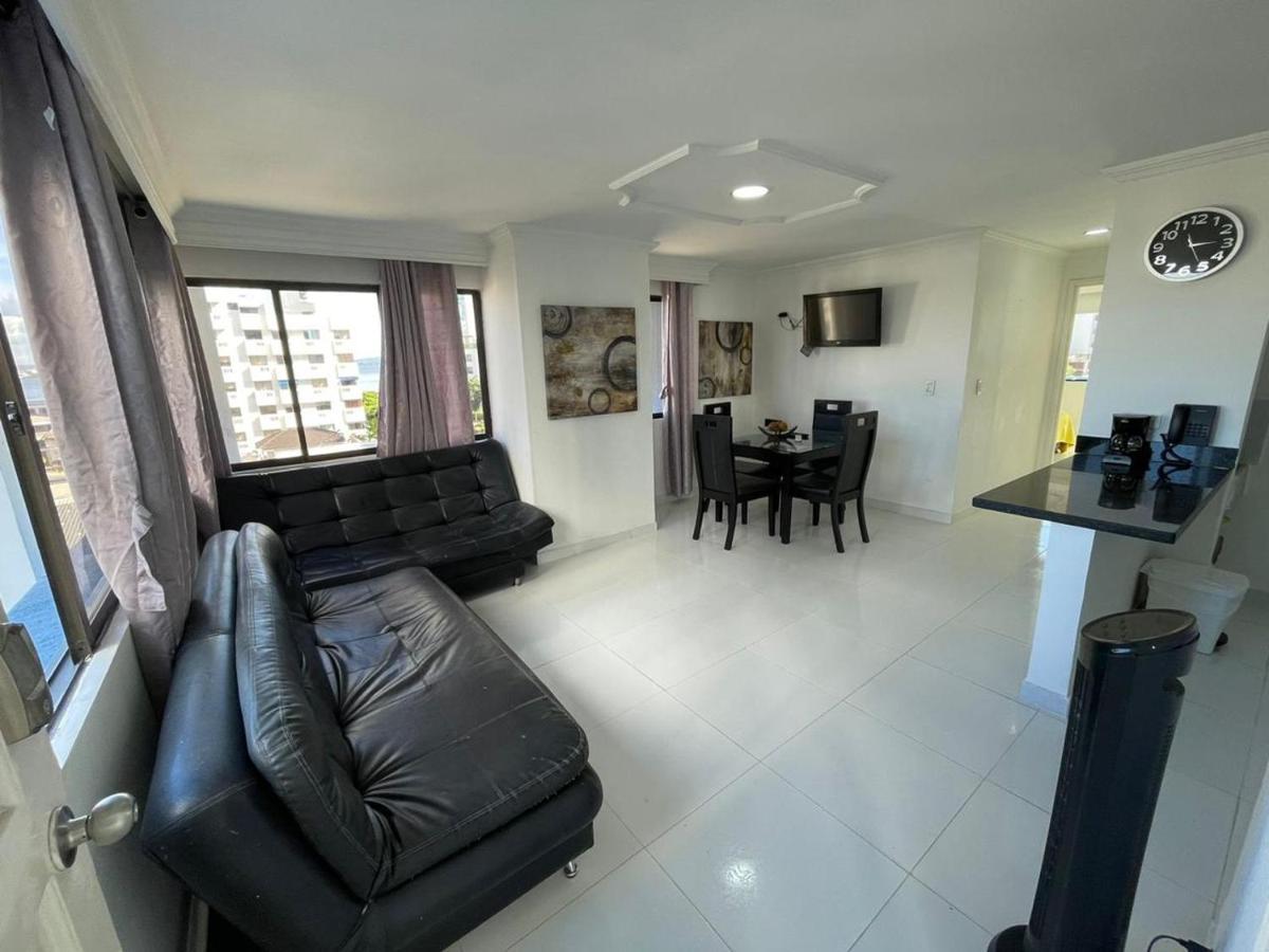 Vista Al Mar, Aire Acondicionado En Todo El Apto, Wi-fi, Parqueadero Apartment Cartagena