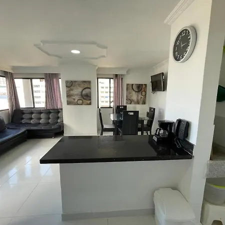Vista Al Mar, Aire Acondicionado En Todo El Apto, Wi-fi, Parqueadero Cartagena